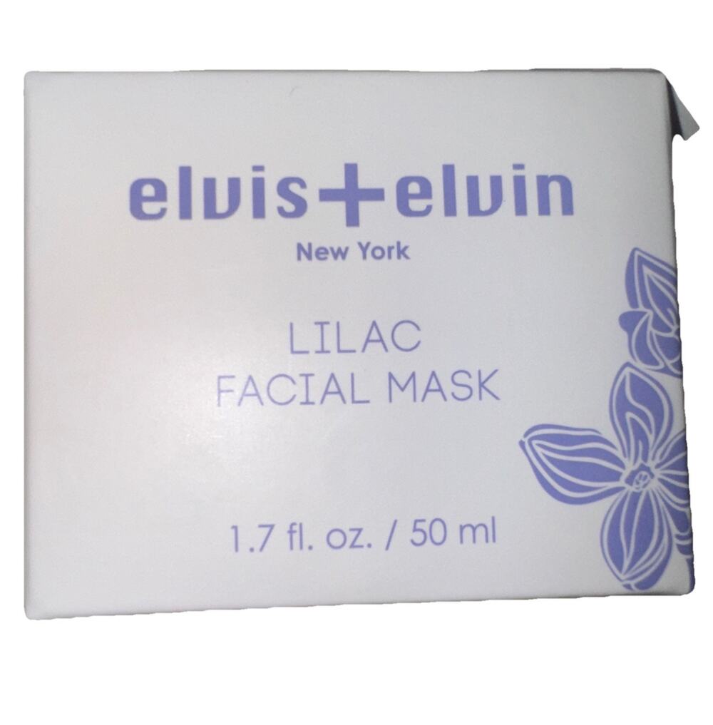 Elvis+Elvin New York Lilac Facial Mask Treatment 1.7 fl oz New in Box EXP 12/26